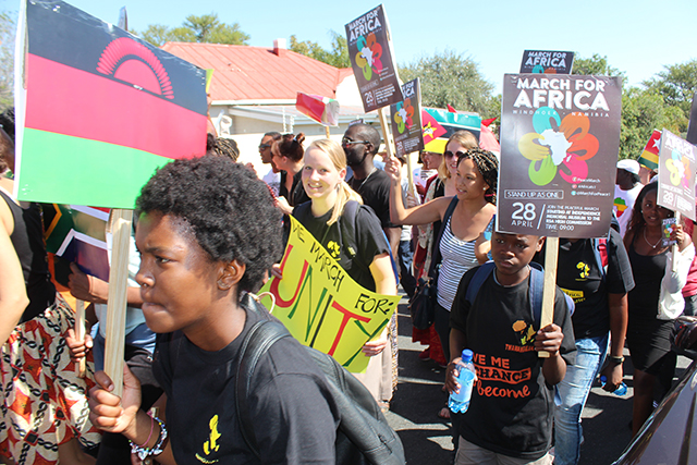 Political parties call for African unity - The Namibian